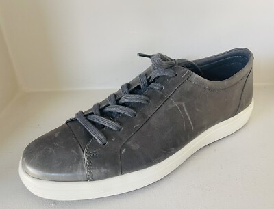 New ECCO Mens Shoes City Sneaker Titanium 10-10.5 US , 44 EU