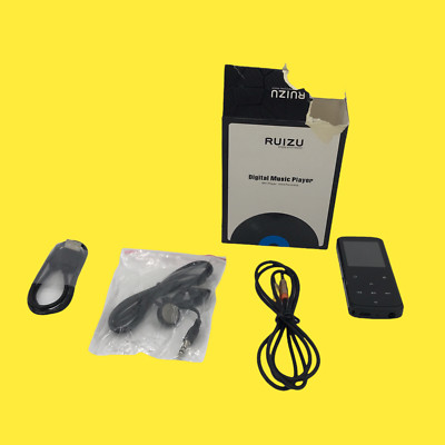 Ruizu D50 Digital media MP3 Player 8GB FOR PARTS #657 Z64/207