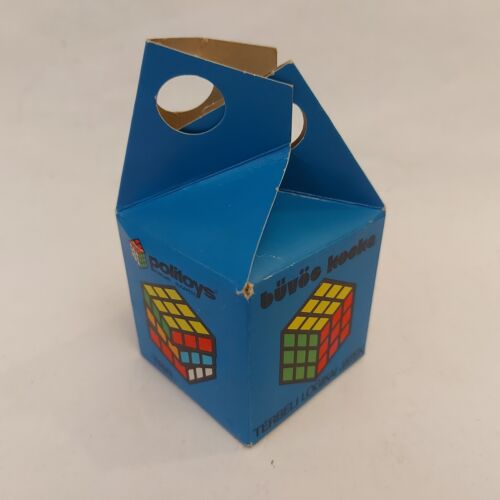 Cubo di Rubik vintage originale Ungheria Politoys anni 80 + scatola - Foto 10 di 18