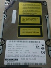 Fujitsu magneto-optical disk drive MO MCC3064SS 640M SCSI interface 50-pin