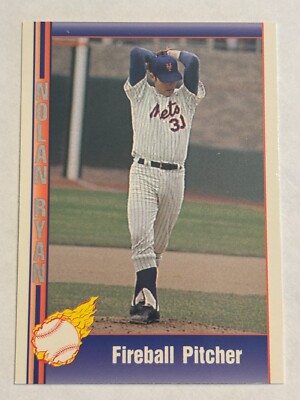 1991 Pacific #5 Nolan Ryan New York Mets Fireball