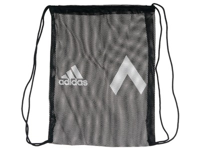 black mesh drawstring bag