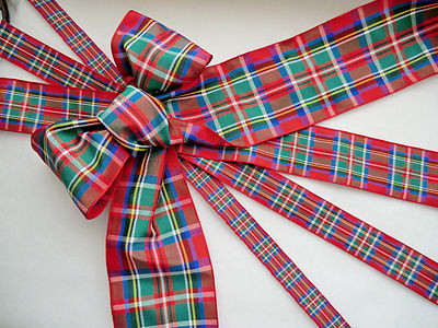 Ruban Tartan Noel Berisfords 7622 Ruban Tartan écossais Traditionnel 25 M X 25 Mm, Dress Stewart - 7622-DS-25 - Beaux-Arts Et Loisirs Créatifs Noeud Ecossais Noel