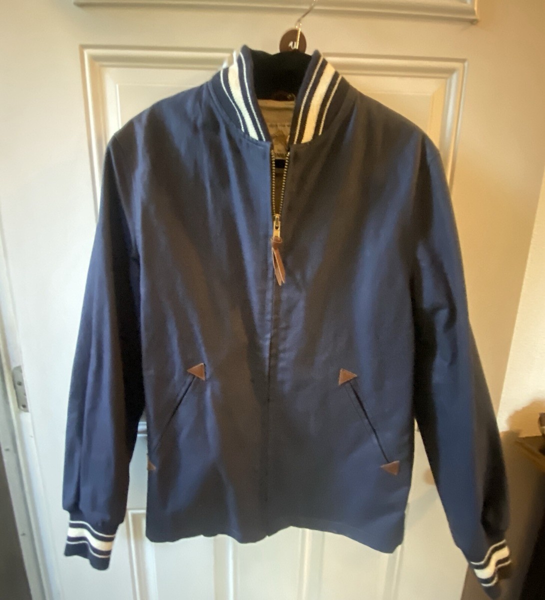 Unionmade X Golden Bear Bomber Varsity Jacket Men's Large Unionmade X Golden Bear Bomber Varsity Jacket Men's Large