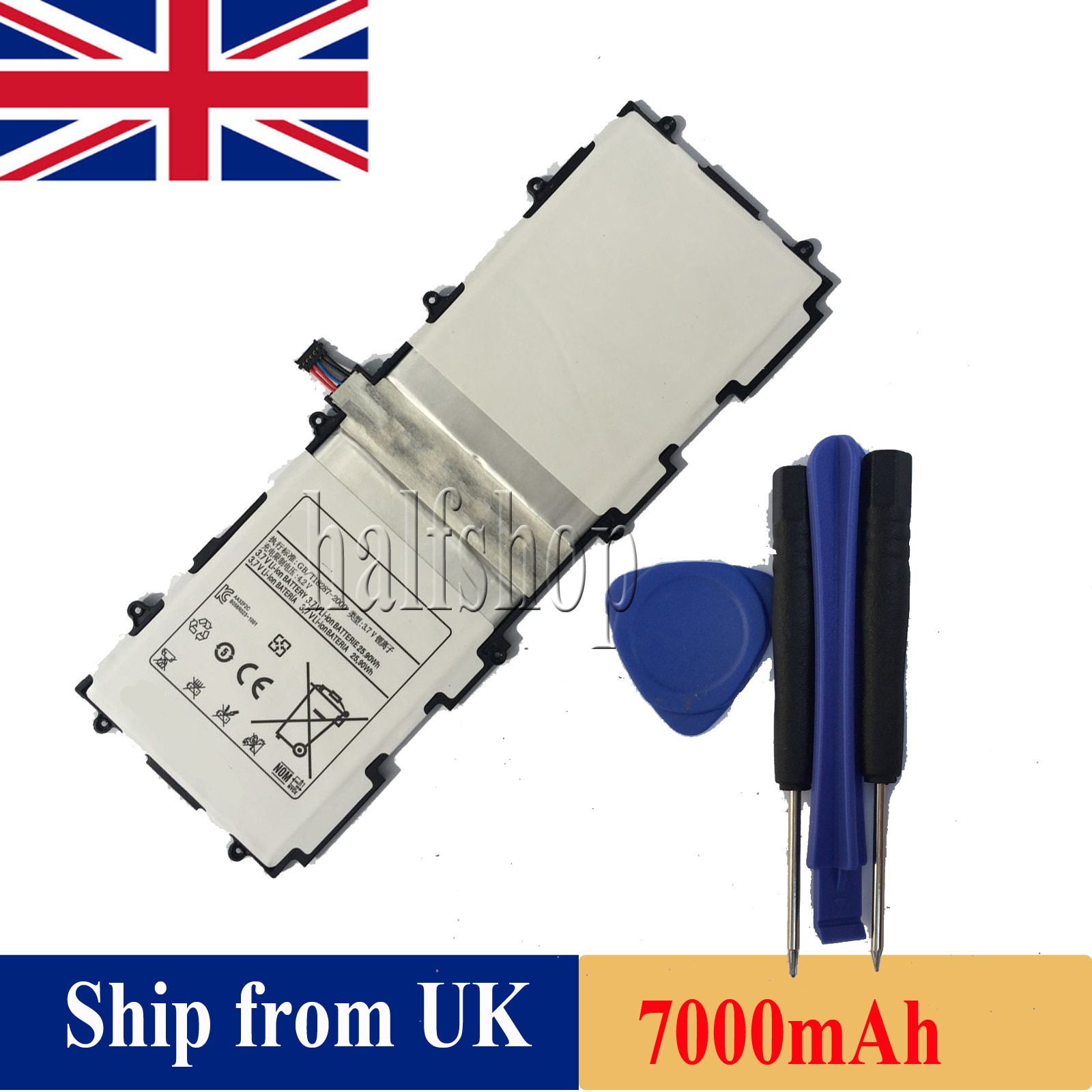 SP3676B1A Battery for Samsung Galaxy GT-P7500 GT-P7510 Tab & GT-N8000 Note 10.1