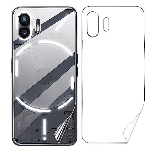 GIOPUEY [3 Pezzi Pellicola Protettiva Retro Compatibile con Nothing Phone (C7t)