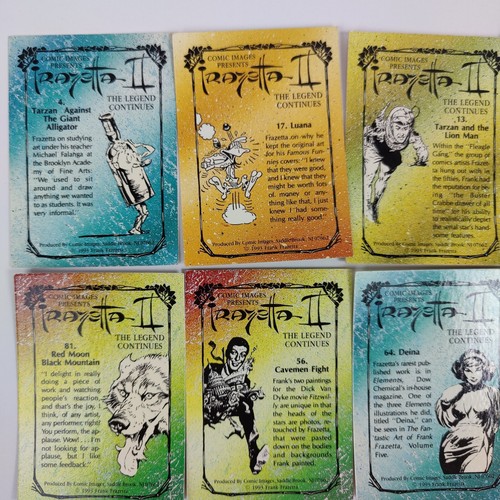 LOT OF 10 1993 FRANK FRAZETTA II THE LEGEND CONTINUES COLLECTOR CARDS - Picture 5 of 6