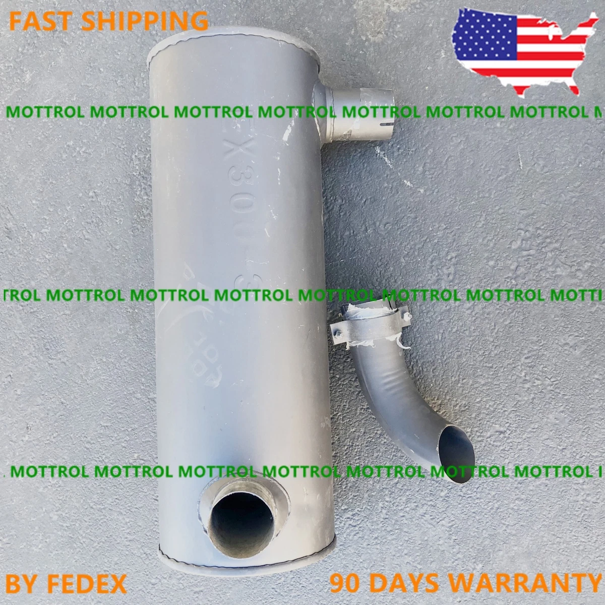 4284449 MUFFLER FITS HITACH EX300LC-2 EX300-3 EX300LC-3 EX300-2 