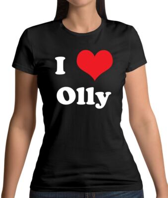 I Love Olly - Damen T-Shirt - 2024 Song Dizzy UK Euro Vision
