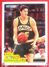 Rich King 93-94 Fleer Basketball Card #384