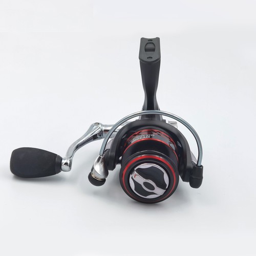 Carrete de pesca 5.1:1/4.7:1 carrete giratorio CNC carrete de aluminio ultra suave potente - Imagen 6 de 7