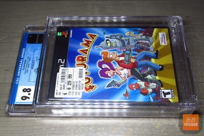 CGC 9.8 A+ - Futurama PlayStation 2, PS2 2003 NEW! - ULTRA RARE! - GRAIL!
