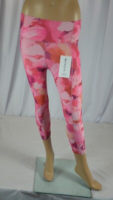 NWT $99 Athleta 3X Plus Ultimate Stash II Textured 7/8 Capri Tight Pants #987260