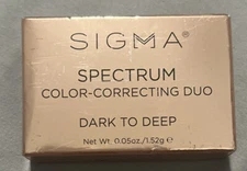 Sigma Beauty Spectrum Color Correcting Duo Dark To Deep