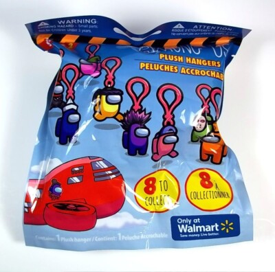 Among Us plush bag clip hanger blind bag sealed Walmart Exclusive NEW
