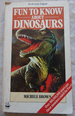 Wissenswertes über Dinosaurier von Michele Brown 1978 Taschenbuch Vintage Kinder