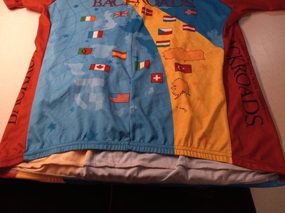 Maillot Cycliste Voler Backroads Love Death Valley, Homme Taille L, Manches Courtes, Excellent état
