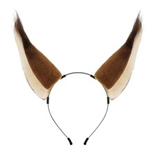 Brown Squirrel Ears Headband Dress up for Adults Cosplay Prop Animal Ears