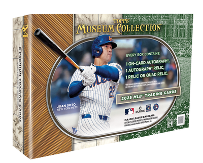 2025 TOPPS MUSEUM COLLECTION HOBBY 8-BOX CASE (24 Hits) MLB