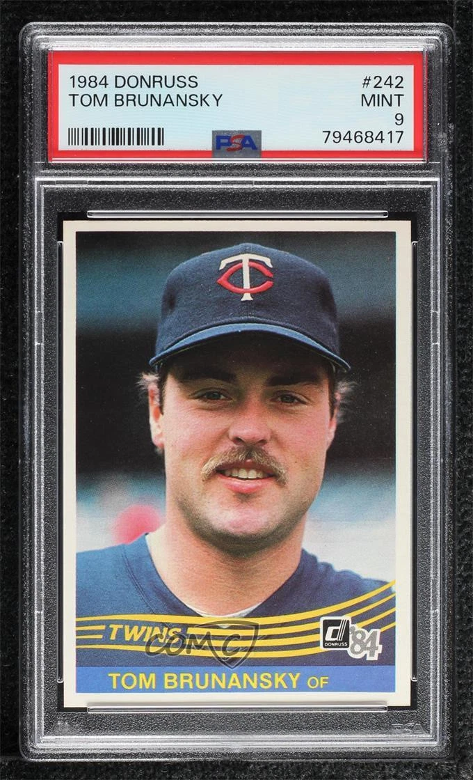 Tom Brunansky trading card