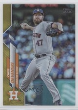 2020 Topps Update Gold Foil Chris Devenski #U-223 kr0