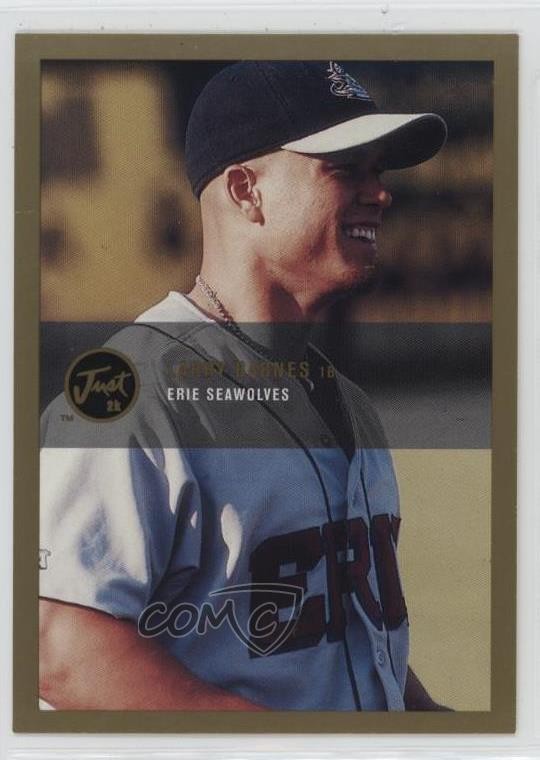 2000 Just Minors Just the Preview Gold Larry Barnes #7 0q3