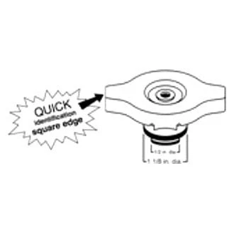 For Toyota Highlander 06-07 CSF 4513 Engine Coolant Radiator Pressure Micro Cap — 第 3/3 张图片