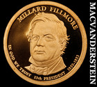 2010-S Millard Fillmore Presidential Dollar - Choice Gem Proof  Lustrous  #M661 — photo 1