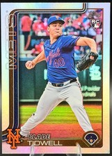 Blade Tidwell Rookie RC Rainbow Foil 2025 Topps Update #US22 New York Mets