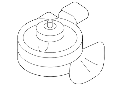 #ad Genuine Audi Low Note Horn 8E0 951 221 D $137.99