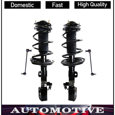Monroe OE Front Strut & Sway Bar For 2004 2005 2006 2007 Toyota Highlander AWD