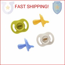 Tommee Tippee Ultra-Light StayPut Pacifier, One-Piece Silicone Design, 6-18m, 4