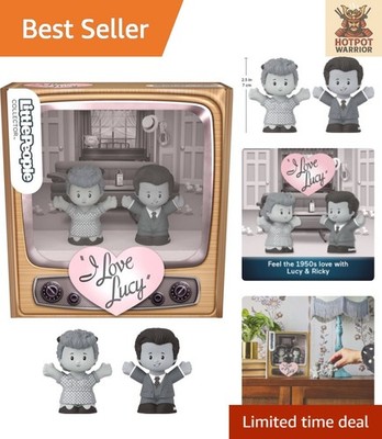 Iconic I Love Lucy 2.76'' Figure Set with Lucy and Ricky - Perfect