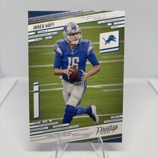 2021 Panini Prestige Jared Goff #54 Detroit Lions NFL Football Card