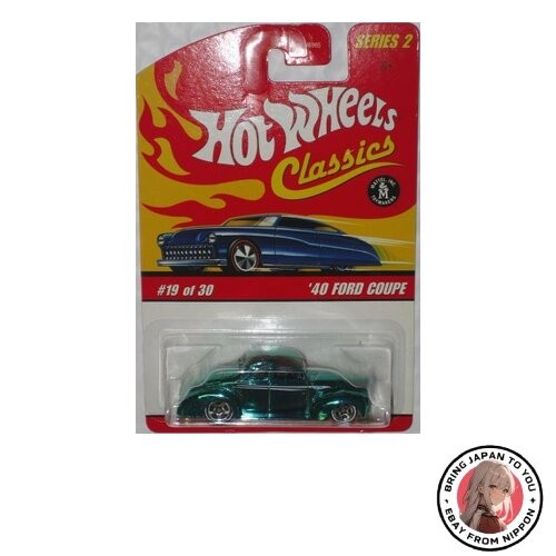 New Hot Wheels Classics Series 2 #19 of 30 Green Spectraflame '40 Ford Coupe on - Picture 1 of 1