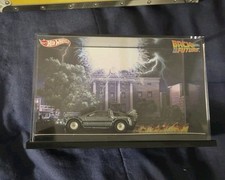 2011 Hot Wheels Sdcc Back To The Future Delorean W Plutonium Case New Rare 2011 Hot Wheels Sdcc Back To The Future Delorean W Plutonium Case New Rare