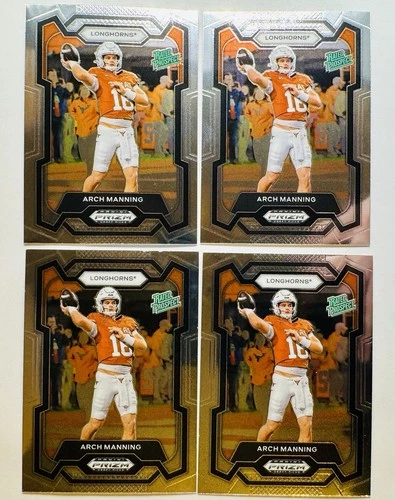 (X4) 2024 Panini Prizm Draft Picks - Rated Prospect Arch Manning #192