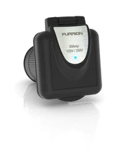 Marine Grade Powersmart Inlet With Led Voltage Indicator Universal Fit Durabl...