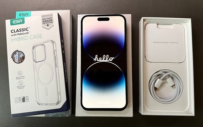 Apple iPhone 14 Pro Max 1 TB, MQC23ZD/A, Space Black Schwarz, Neugerät