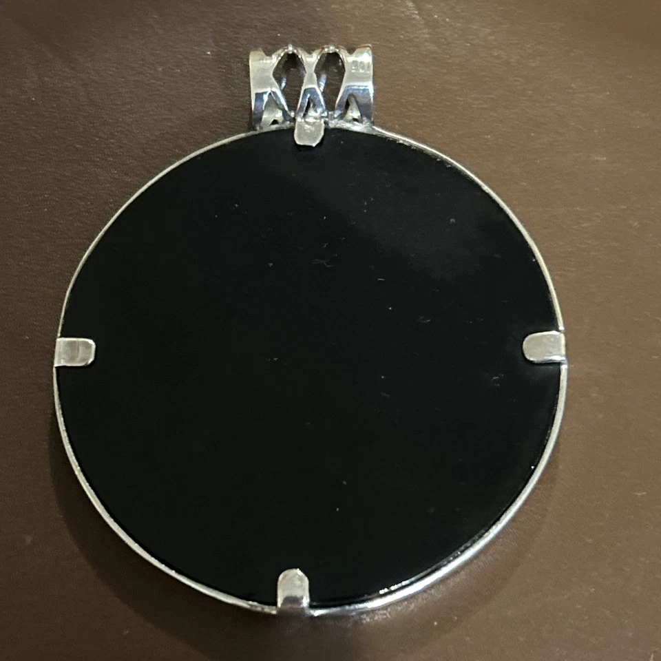 Серебро 925 красный оболочка смолы солнечные часы подвеска Silpada - Изображение 4 из 4