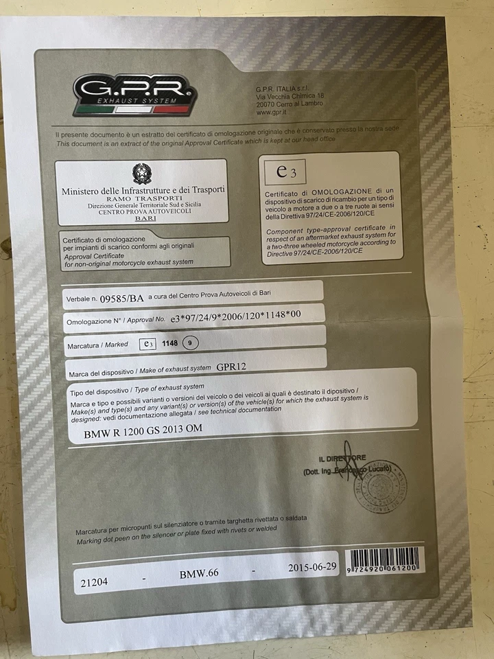 terminale scarico universale moto - Immagine 3 di 4