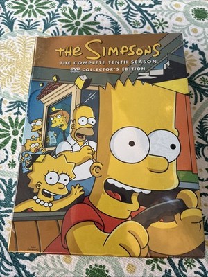 The Simpsons 2007 The Complete Tenth Season DVD Collector s Edition Sealed