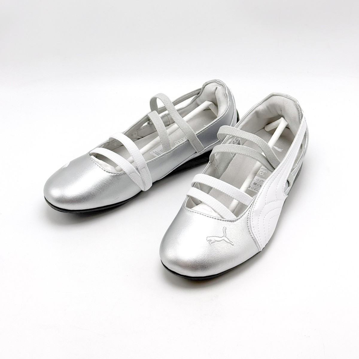 NEW* Women Puma Speedcat Ballet Metallic PUMA SILVER (401581 01