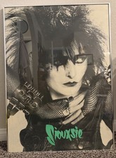 RARE Vintage 1980s UK Siouxsie and the Banshees Poster Framed EX Condition 23x32