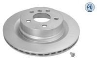 2X Meyle Bremsscheiben Hinten Passend FüR BMW 3Er G20 G80 G21 G81