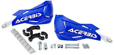Acerbis X-Factory Handguards Blue/White Universal Fit