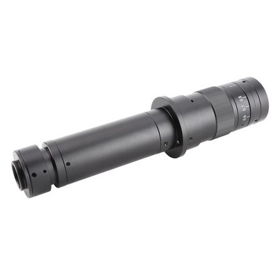 300X Zoom C Mount Lens Adjustable Magnification For Industry Microscope Came SET