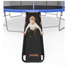 jumpfly Trampoline Slide Ladder Universal Trampoline Ladder with Handles Strong