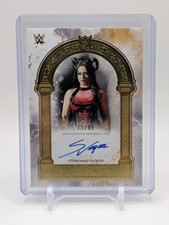 2025 Topps Royalty WWE Stephanie Vaquer Pillars Of Greatness Auto #13/99 On-Card