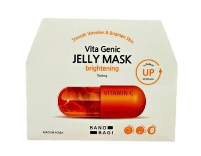[US Seller] BANOBAGI (K-Beauty) Vita Genic Jelly Mask Brightening (10 sheets)